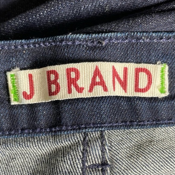 J BRAND WOMEN'S SEXY Y2K SKINNY JEANS ZIP ANKLE BLUE - 30 - Picture 6 of 8